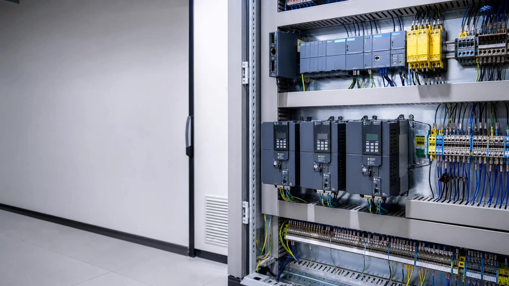 Automação industrial | Schaltz Engenharia CLP, inversores e componentes de painel de automação industrial