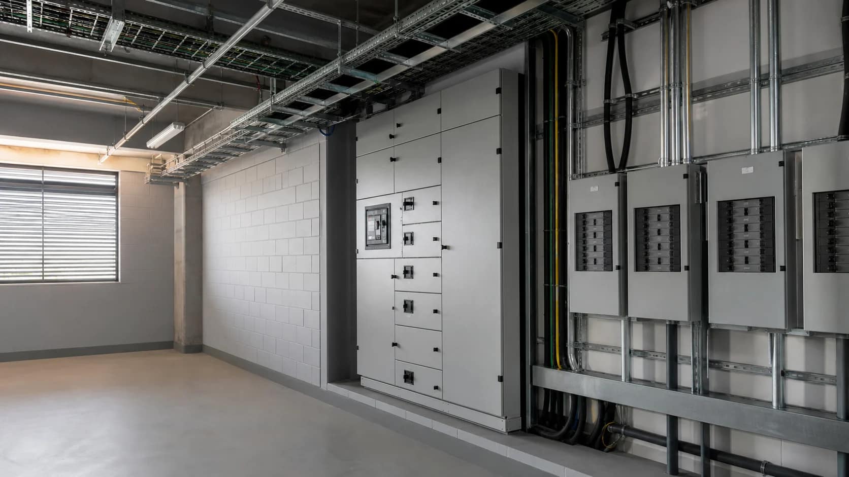 Instalação elétrica comercial e industrial | Schaltz Engenharia Instalação elétrica comercial e industrial com quadros de distribuição