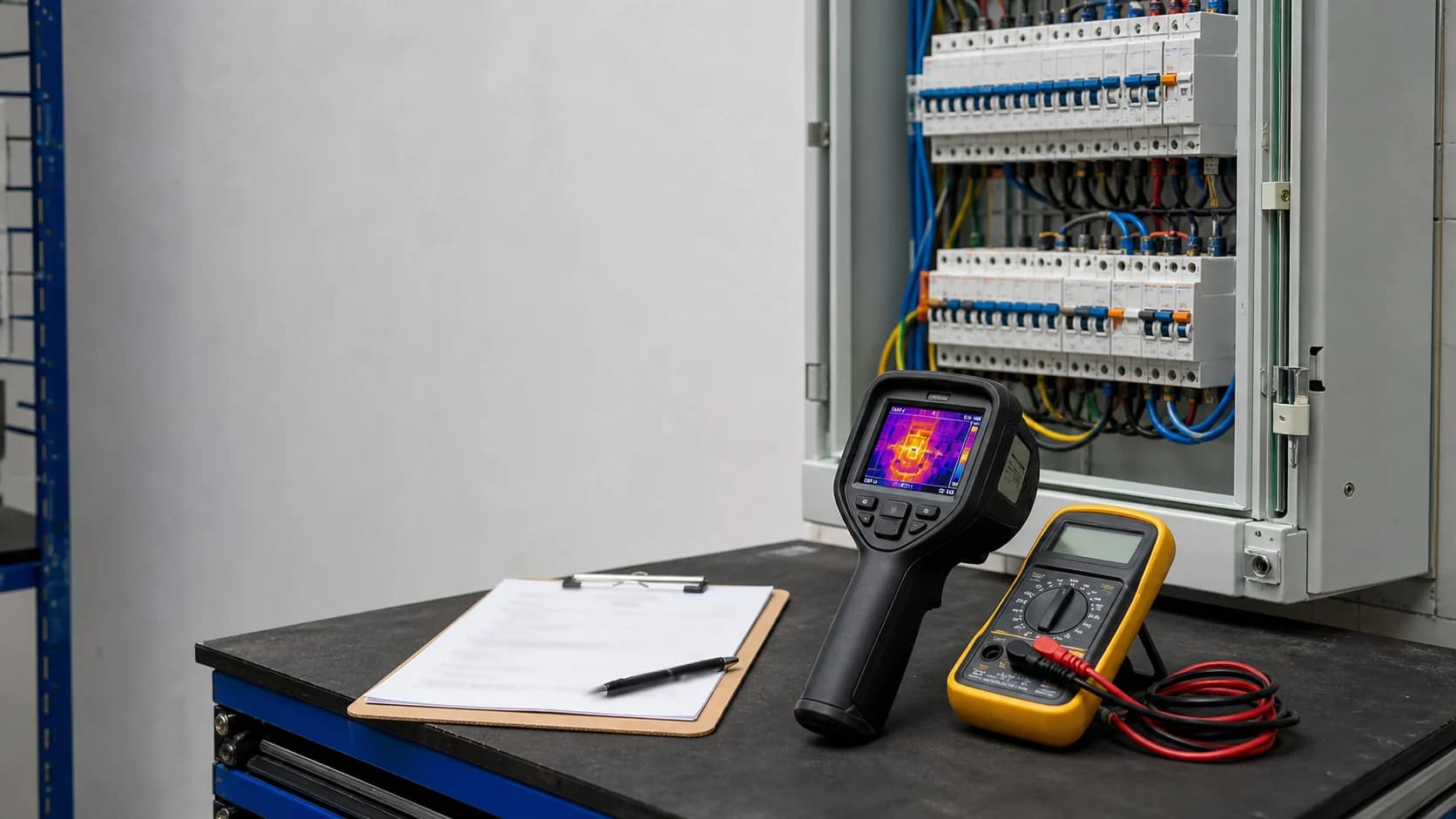 Equipamentos de inspeção para laudos técnicos de instalações elétricas