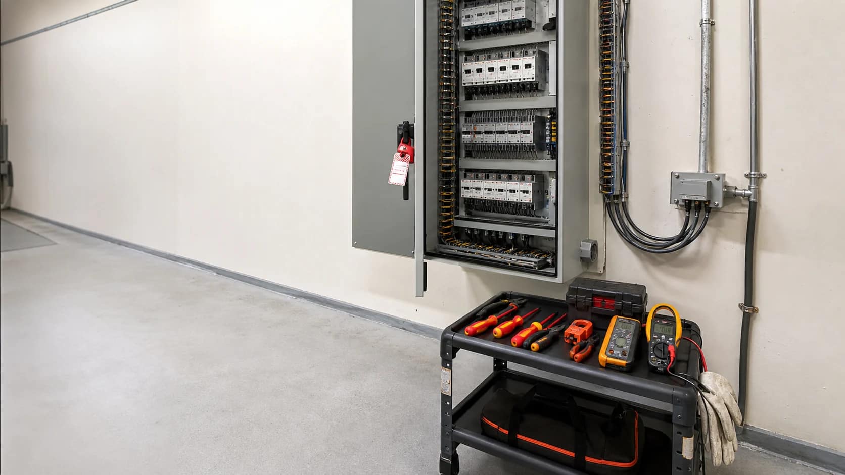 Manutenção elétrica preventiva | Schaltz Engenharia Manutenção elétrica preventiva em painel de distribuição